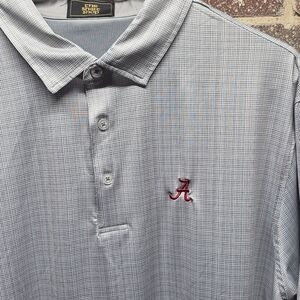 Alabama Crimson tide men's medium polo shirt Gray